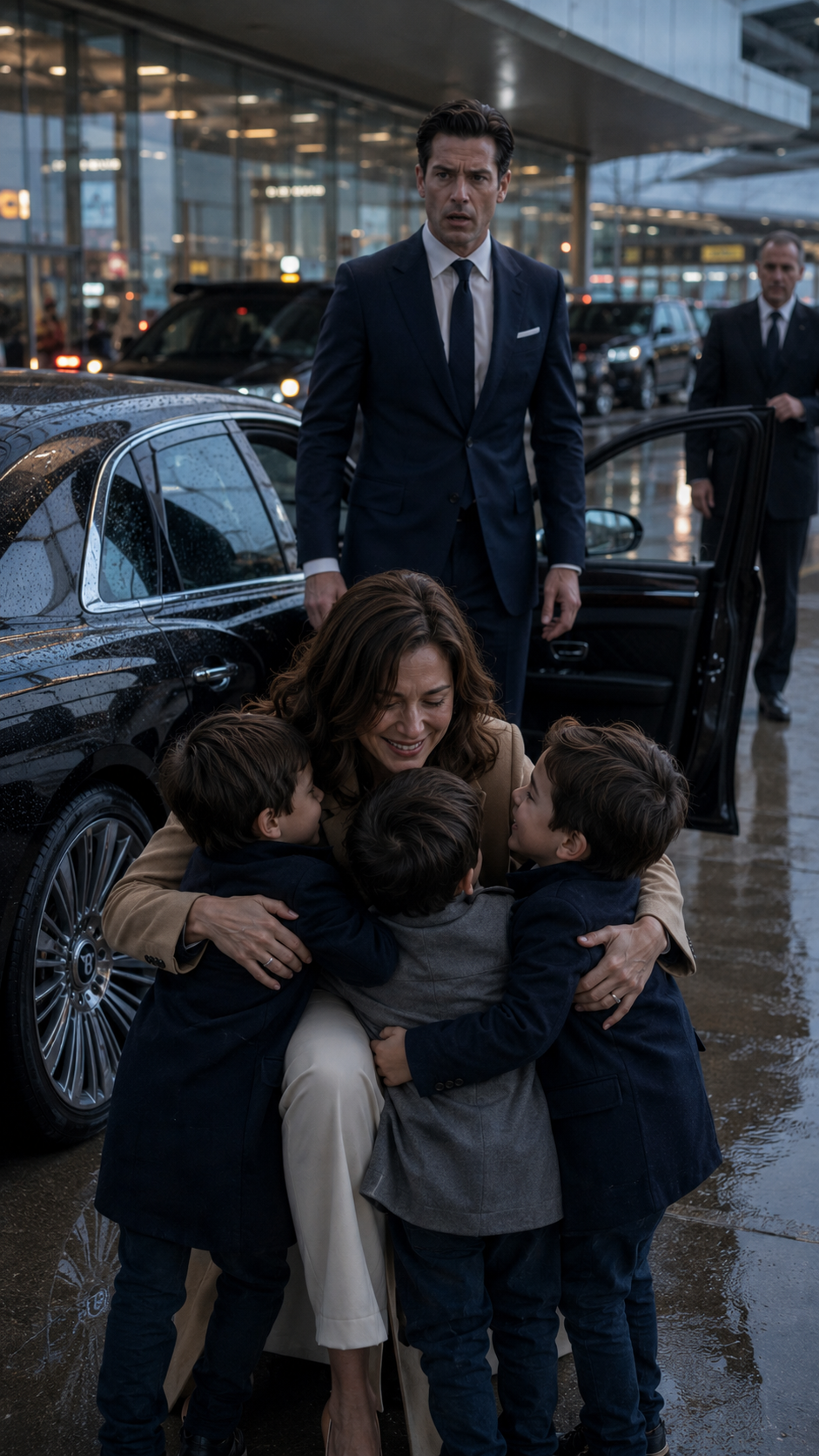 FULL STORY: My Billionaire Ex-Husband Sat Beside Me on a Flight Just to Humiliate Me—Then Three Little Boys Ran Out of a1 Bentley Calling Me “Mom”