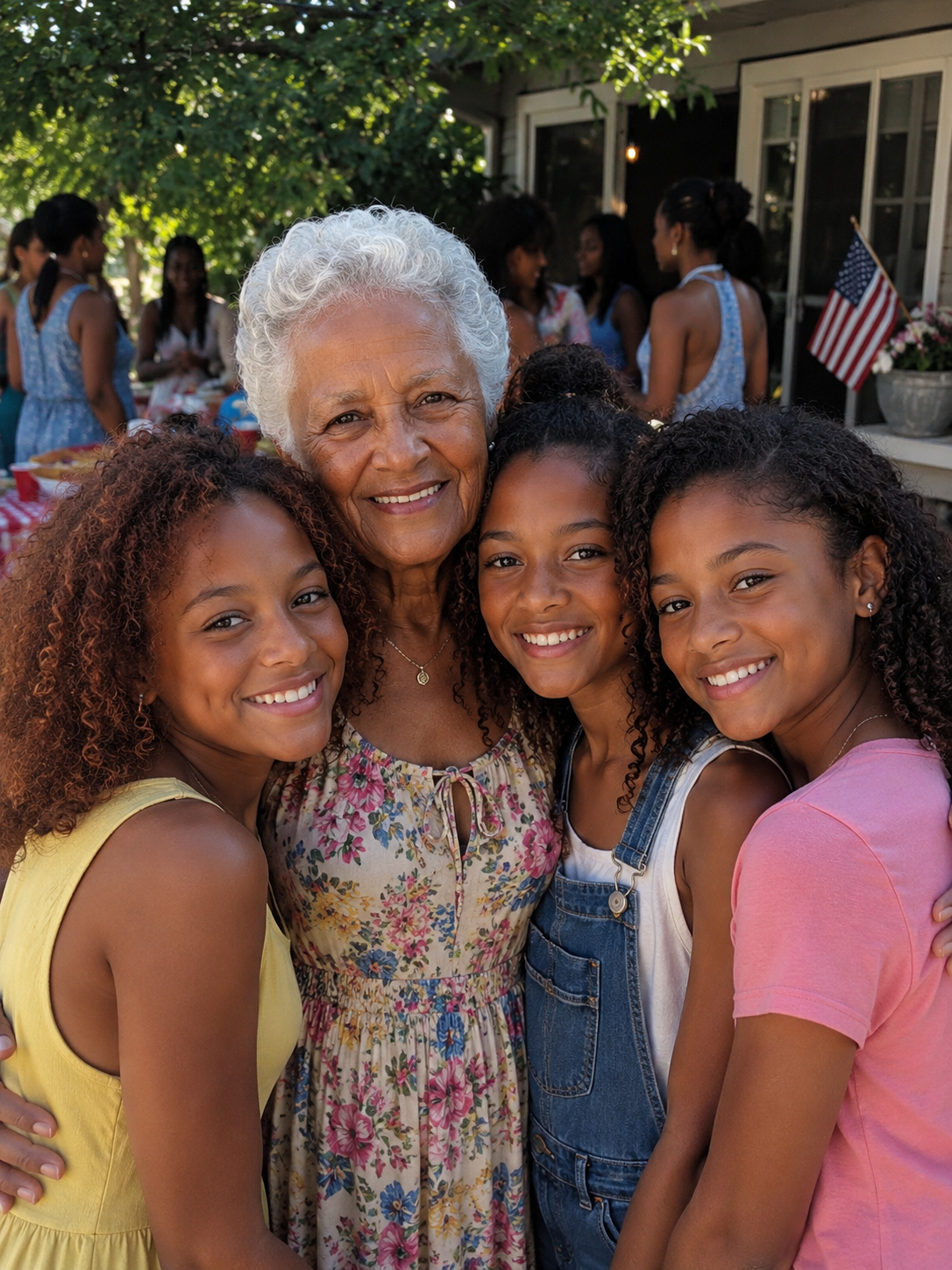 My Late Son's Wife Left Their Triplet Daughters with Me Because She 'Wanted a Better Life' – 15 Years Later, She Showed Up at Our Door, and What the Girls Did Made Her Scream