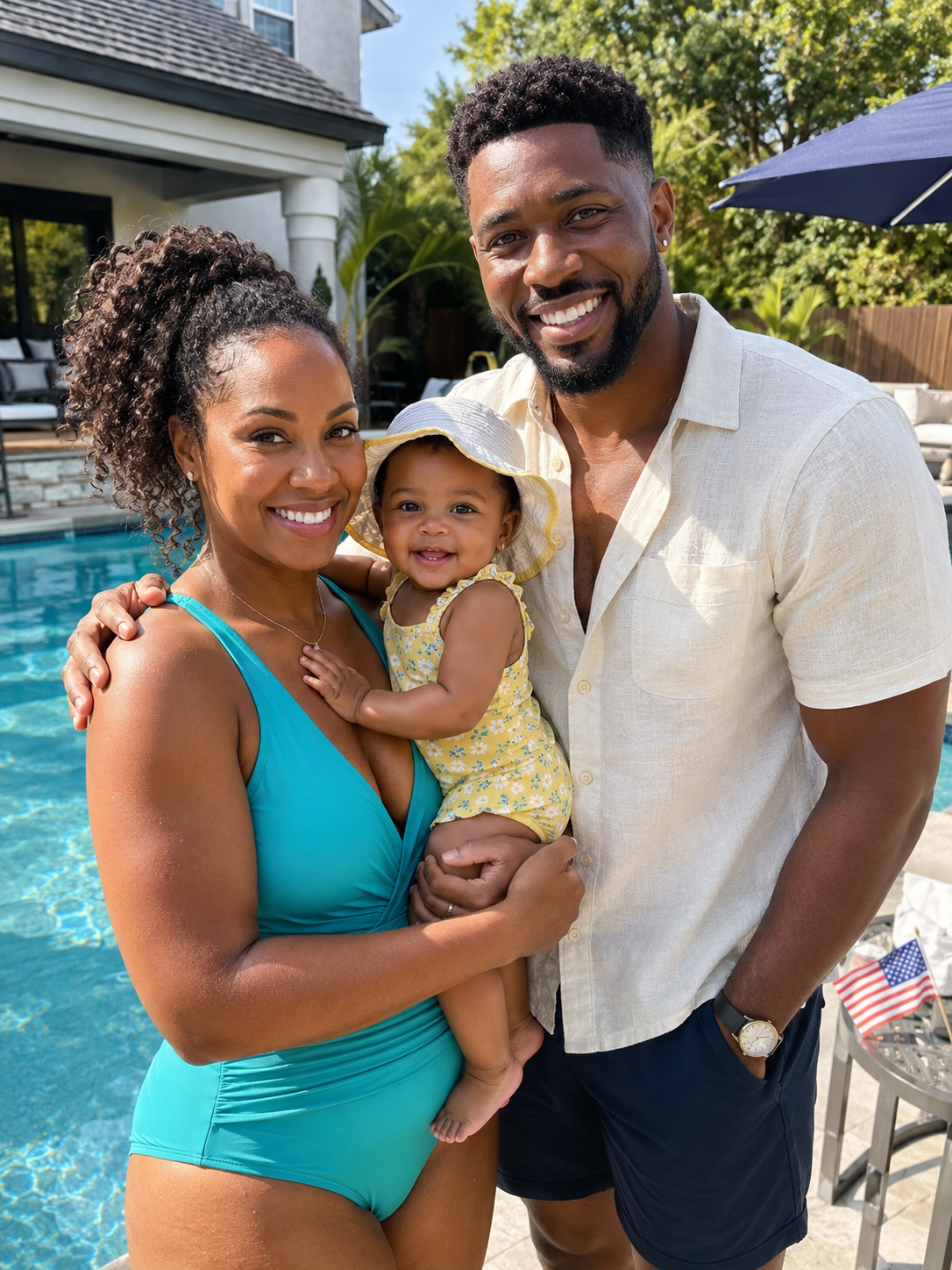 I Hired an Actor to Play My Boyfriend at a Pool Party Where My Husband Arrived With the Woman He Left Me For – What My Fake Date Did Next Left Everyone Speechless