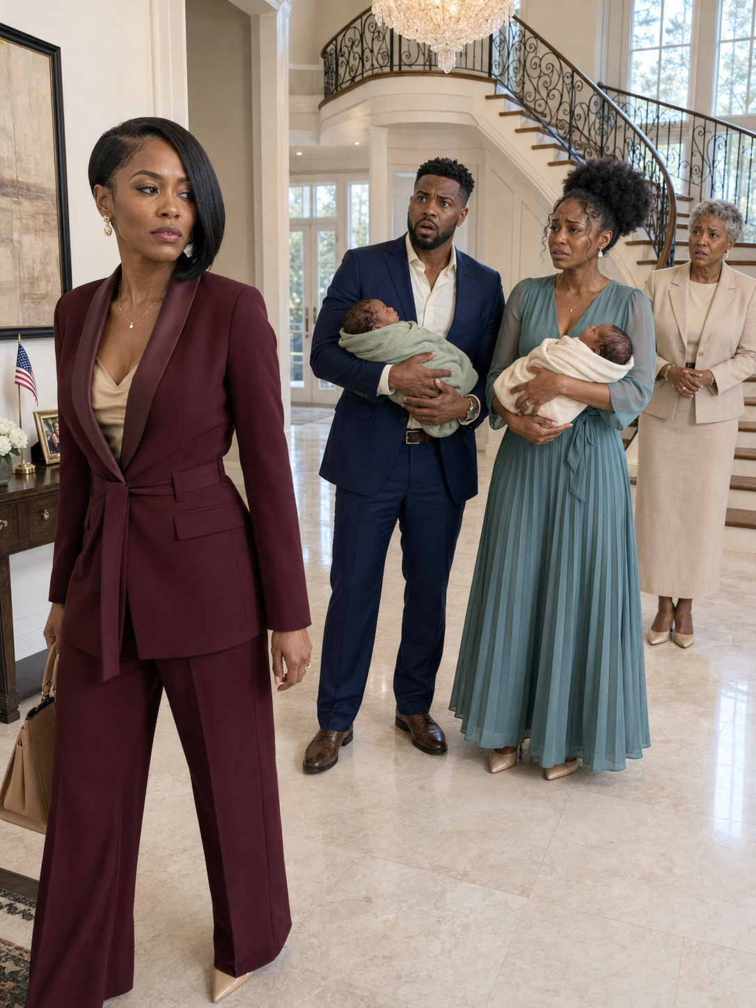 My husband had twins with my own best friend. I quietly signed the divorce papers. When he returned to his parents’ house, his mom turned pale and asked: “She… still hasn’t told you about that?”