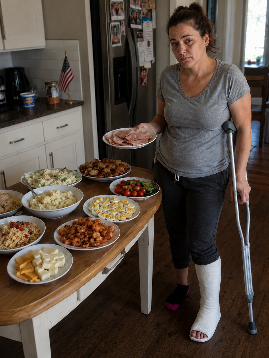 My Husband Made Me Host His 40th Birthday Party While I Had a Broken Leg – Then His Mother Walked in and Made Him Regret It