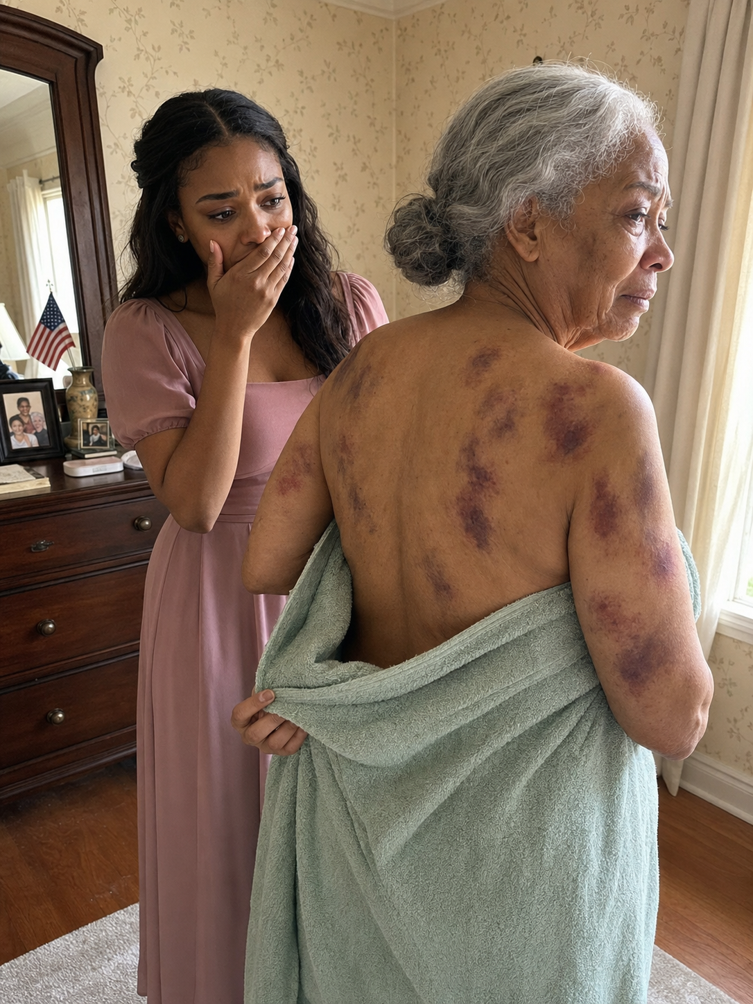Part 2: I came home to visit my elderly mother, but when I offered to help bathe her, she shrank back in terror
