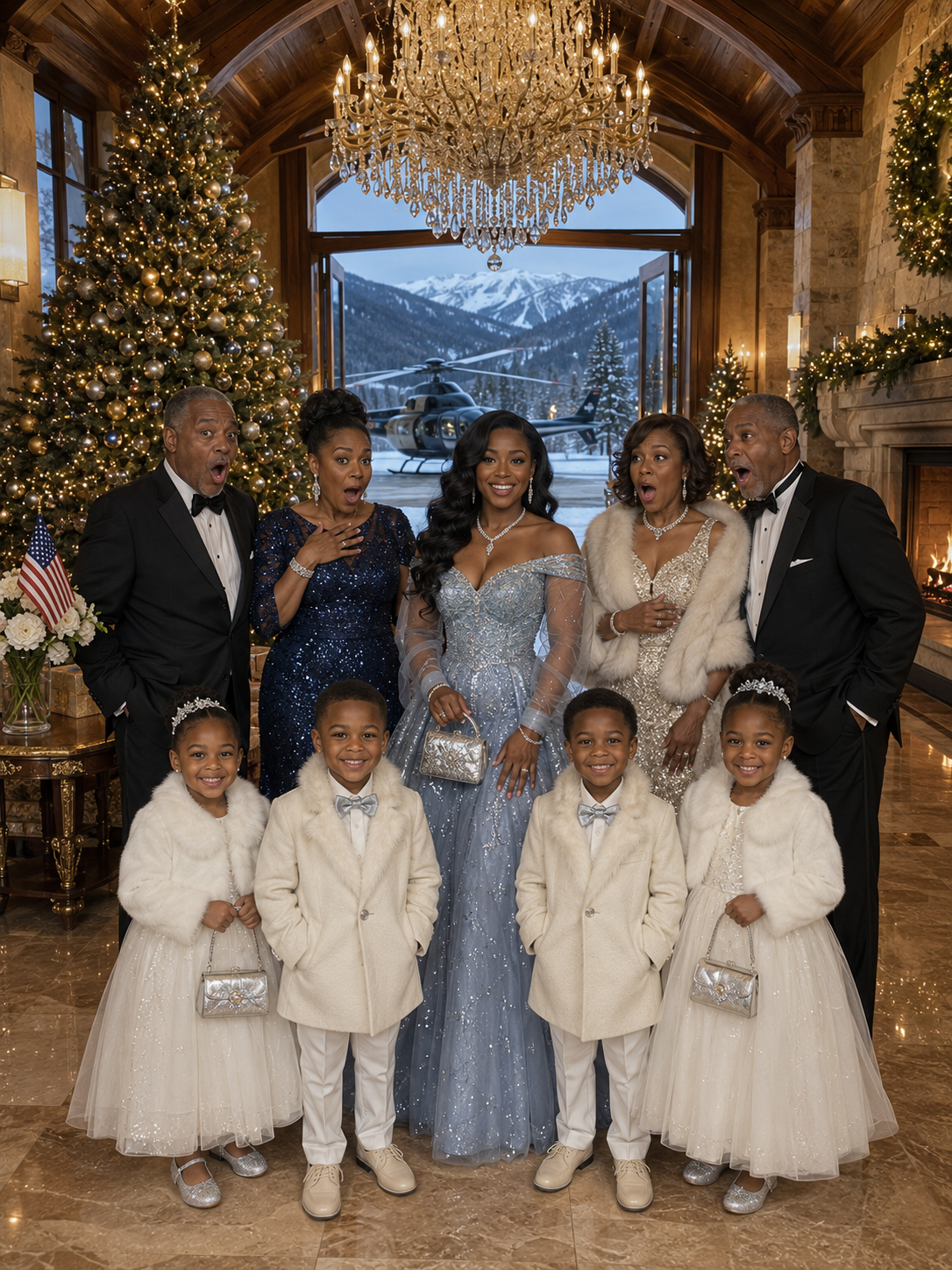 He Invited His “Childless” Ex-Wife to Christmas to M0ck Her—Then She Walked In with the Quadruplets He Abandoned.