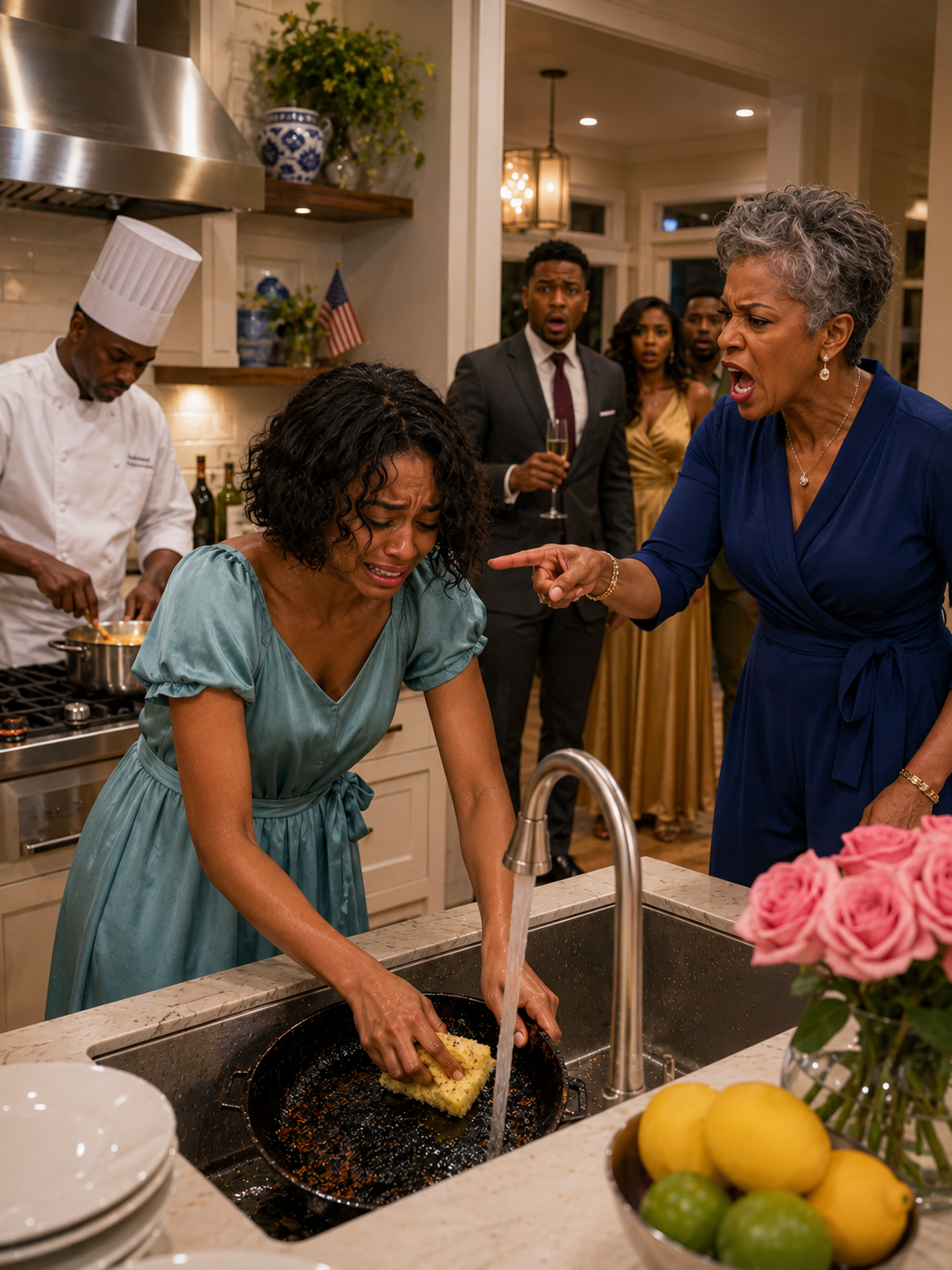 I came back early and found my wife silently washing dishes; my own family had her hidden away as a servant, and when I heard them tell her “you should be grateful to be here,” I knew everything was rotten.