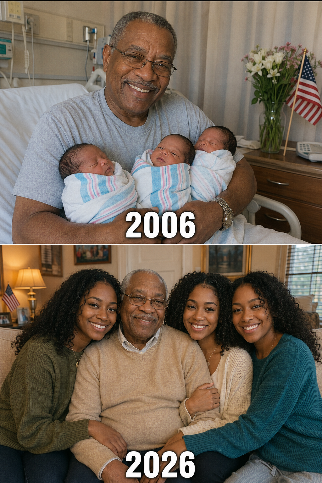 My Daughter Walked Out Right After the Triplets Were Born – 20 Years Later, She Came Back, and What My Granddaughters Did Split Our Lives Into Before and After