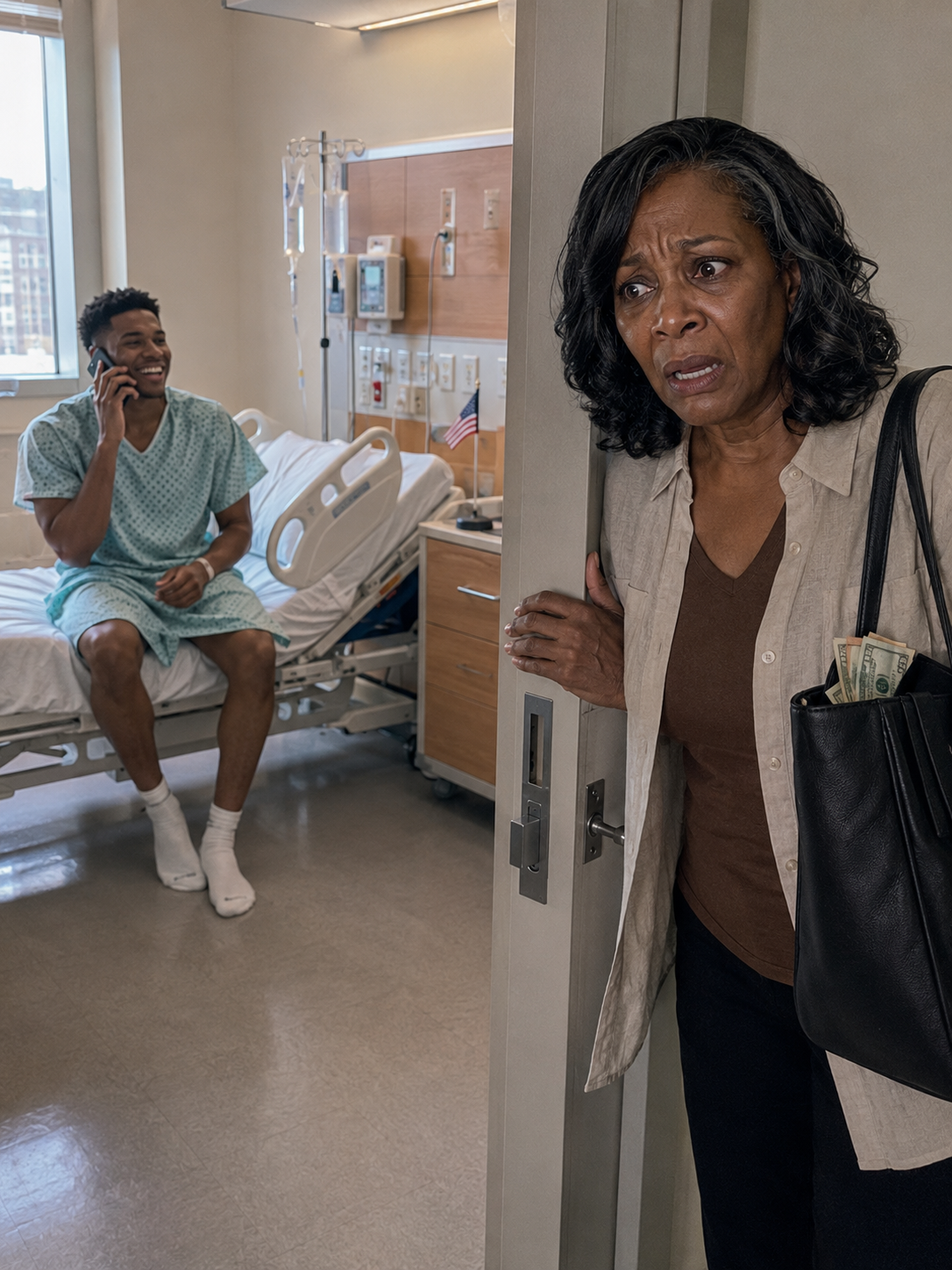 I Won 20 Million Dollars to Save My Sick Son, But Before I Walked Into His Hospital Room, I Heard Him Say Over Speakerphone, “If I Make Her Think I’m Worse, She’ll Give Me Every Last Penny.”