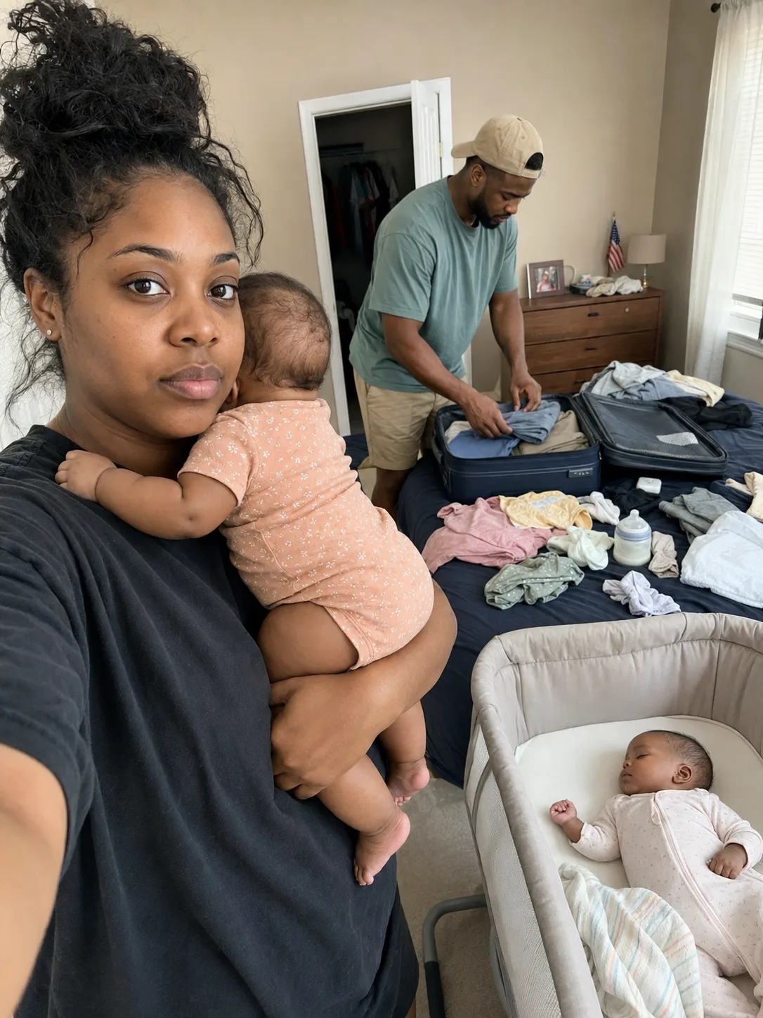 My husband said, "You wanted to be a mother, so act like one," then left me alone with our six-month-old twins while he went on vacation — when he came back, he stopped dead in the doorway.