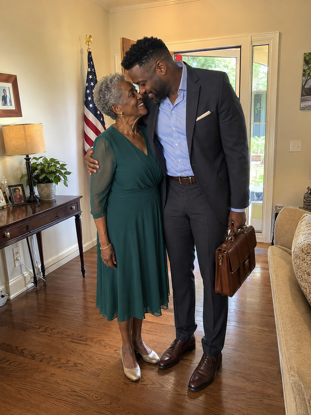 My 72-year-old mom's younger boyfriend always left family dinner before dessert—one night, my daughter followed him and came back in tears.