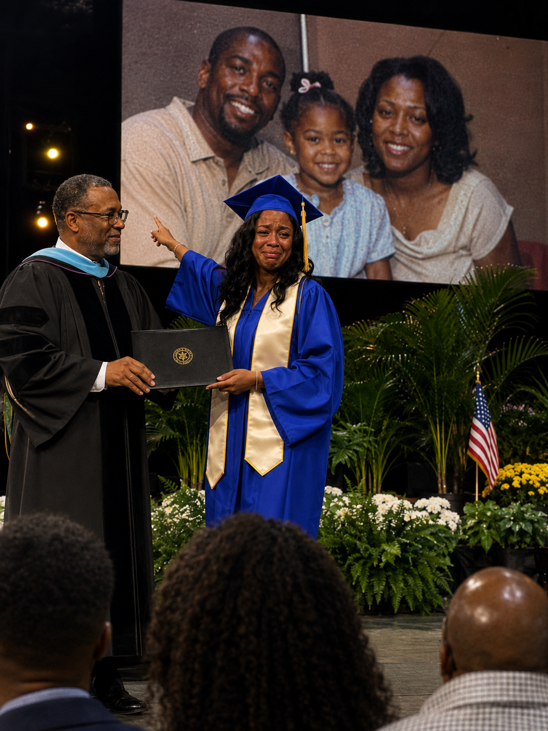 My Parents Di:ed Before My Graduation and I Thought No One Would Be There for Me — Then Someone Covered My Eyes From Behind