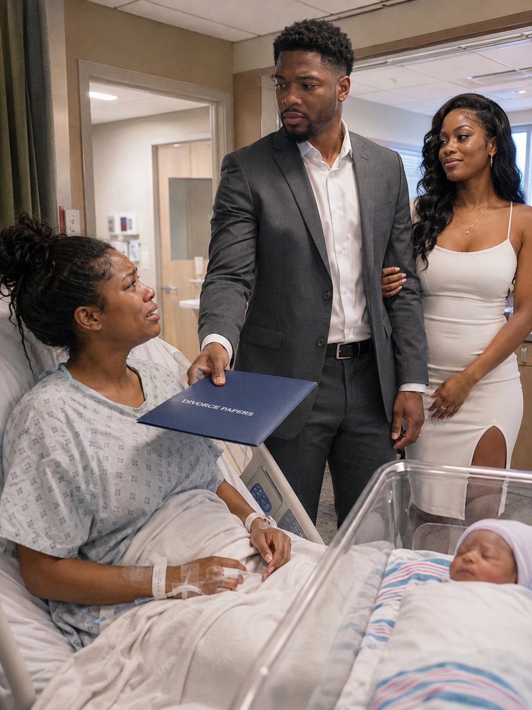 My Husband Brought His Mistress to My Hospital Room and Told Me to Sign the Divorce Papers — But Neither of Them Knew Who Had Paid for Everything They Owned