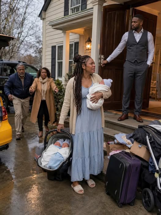 ONE WEEK AFTER I GAVE BIRTH TO TRIPLETS, MY HUSBAND CHANGED THE LOCKS AND THREW ME AND OUR BABIES OUT—BUT WHAT I DID NEXT MADE HIM BEG ME TO COME BACK.