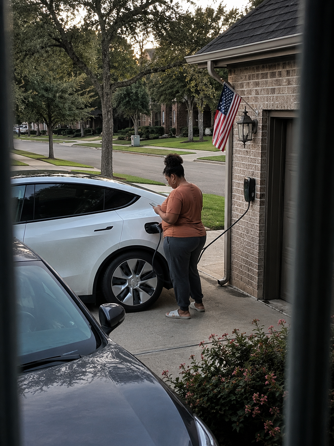 MY NEIGHBOR WAS SECRETLY CHARGING HER ELECTRIC CAR FROM MY HOUSE EVERY NIGHT — instead of calling the police, I did something better to teach her a lesson.