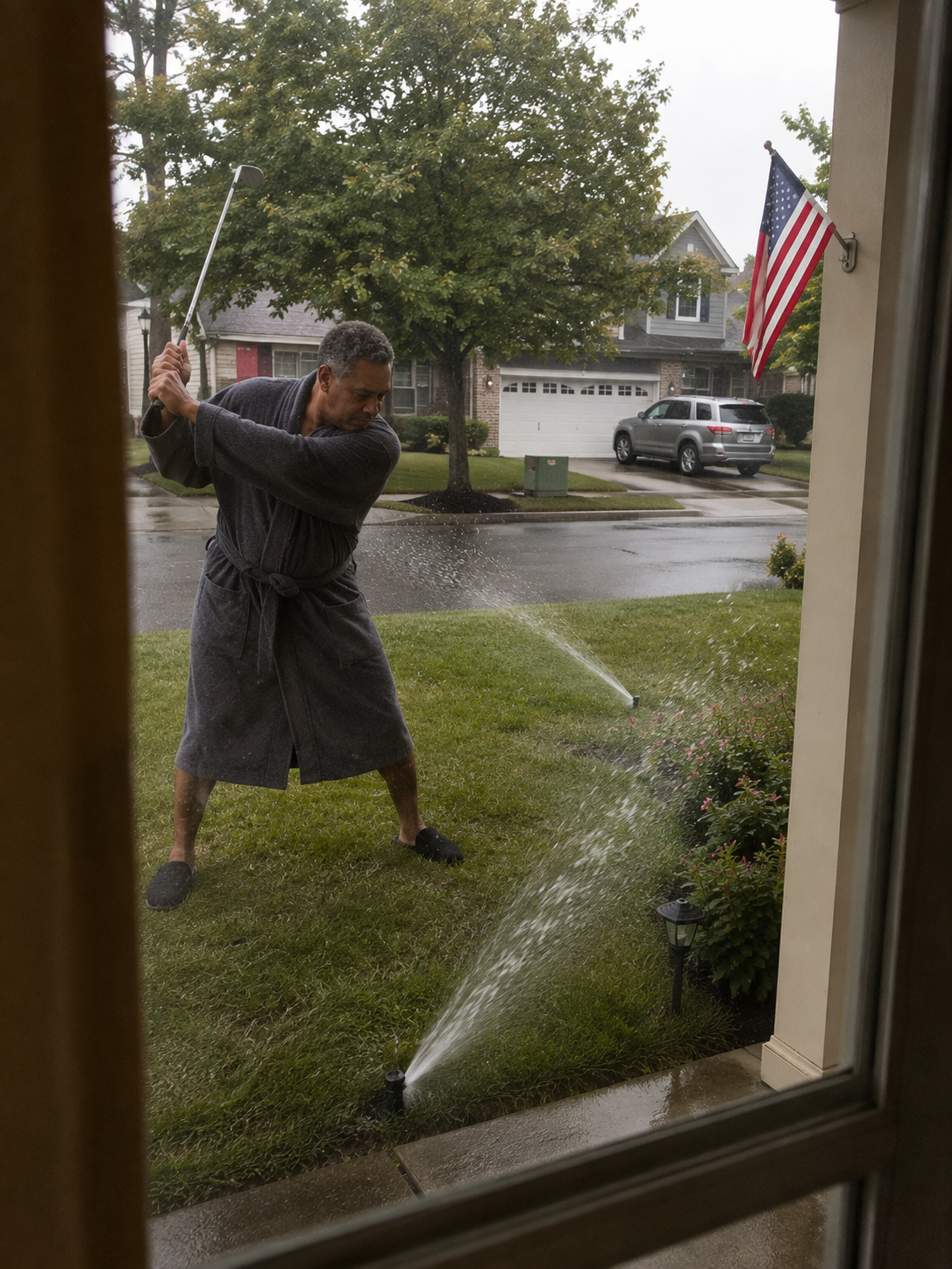 My Neighbor Smashed My Lawn Sprinklers With A Golf Club Because "The Water Was Getting On His Brand-New Car" — I Didn't Call The Police, But I Came Up With Something Better To Teach Him A Lesson.