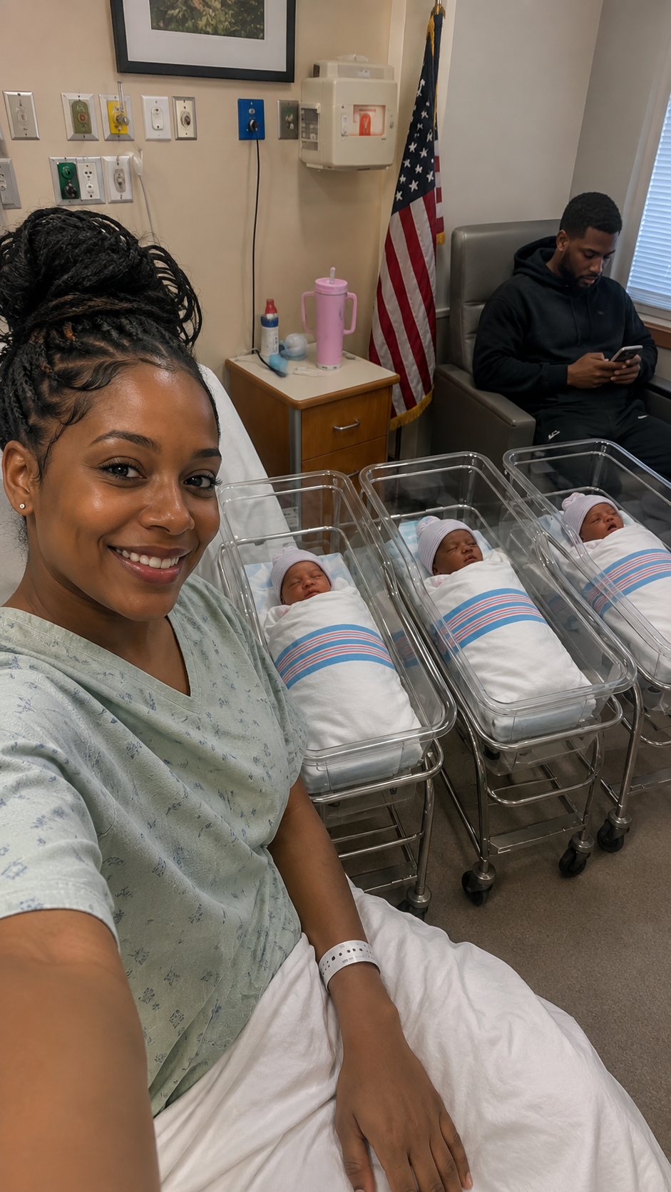 DURING LABOR, MY HUSBAND BEGGED ME TO MOAN MORE QUIETLY, THEN LEFT ME ALONE WITH OUR TRIPLETS AND WENT ON VACATION BECAUSE THE BIRTH WAS "TOO STRESSFUL" FOR HIM — but when he came home, he screamed, "This can't be happening!"