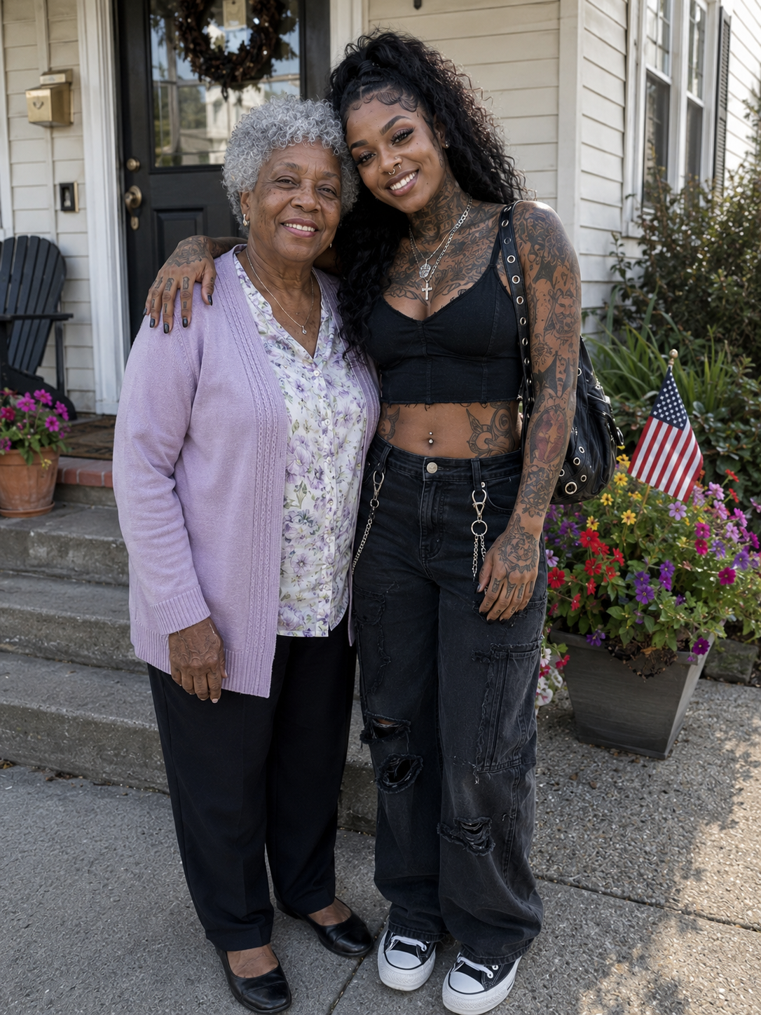 A Goth Girl Covered In Piercings Started Visiting My 73-Year-Old Mom Every Saturday — After My Mom's Funeral, The Girl Handed Me A Key And Said, "Your Mom Told Me To Give You This Only After She Was Gone."