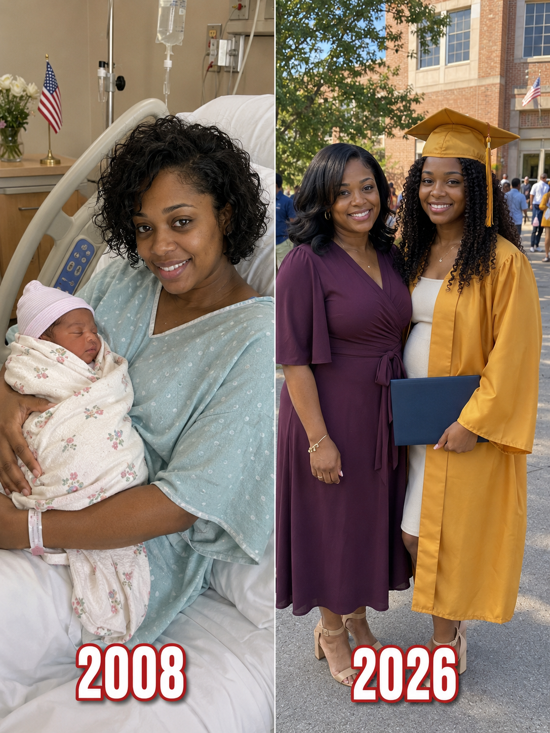 I became a single mom at 17 — 18 years later, after my daughter's graduation, her biological father showed up and said, "YOU HAVE FIVE MINUTES TO TELL HER THE TRUTH, OR I WILL."