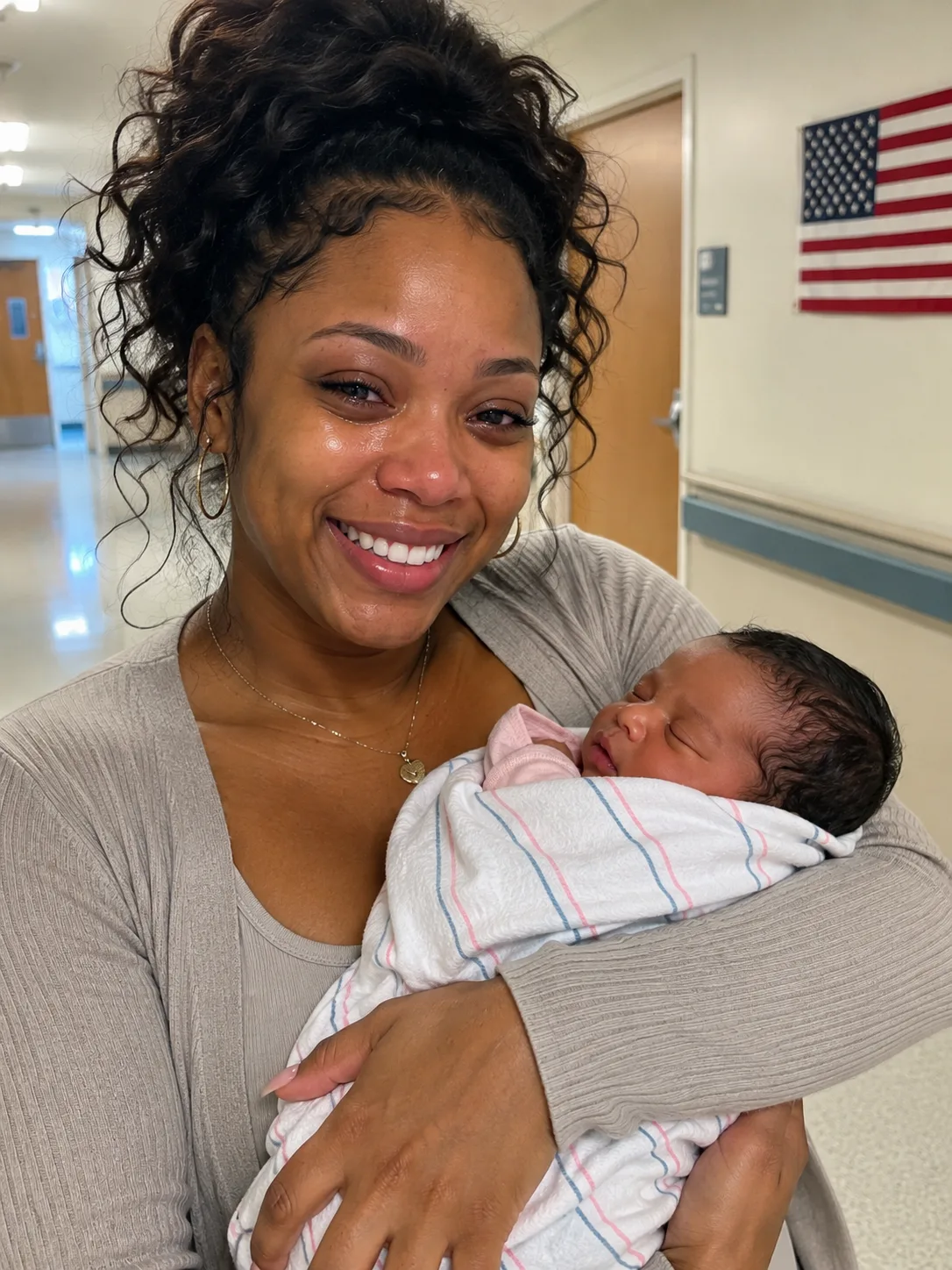 After three sons, my husband finally put a baby girl in my arms — I was crying with joy until the doctor asked to speak to me alone.