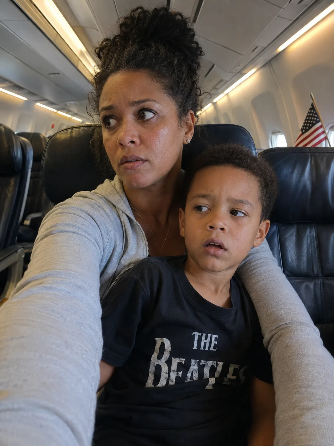 My Son and I Secretly Got on My Pilot Husband's Flight to Surprise Him — Then He Said Something Over the Speakers That Made Us Both Stop Smiling