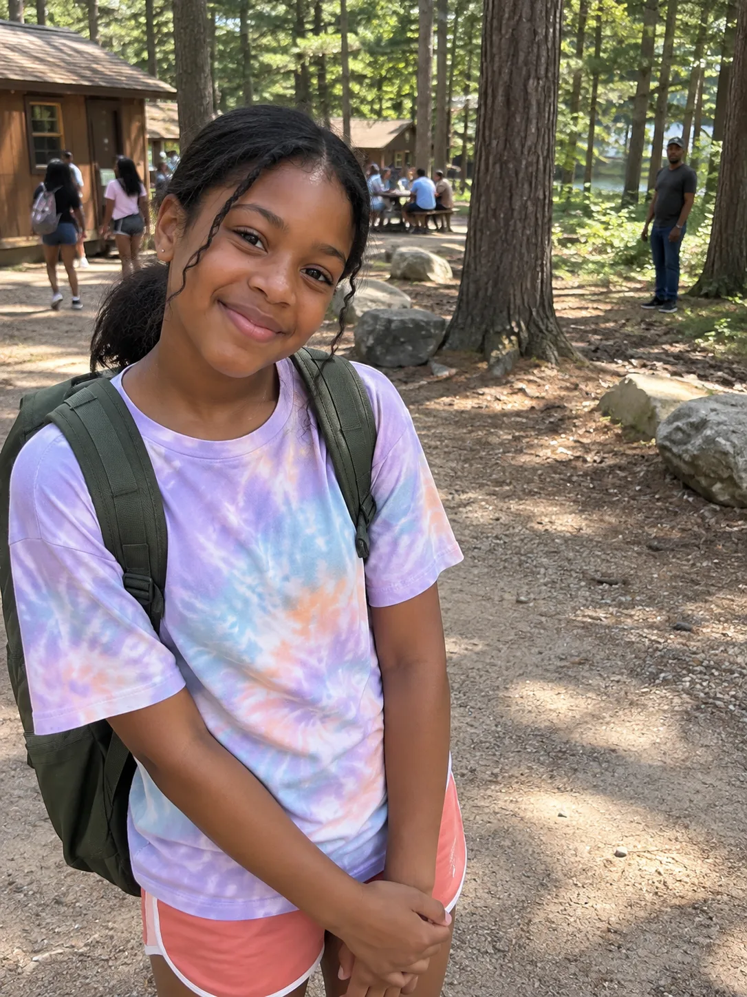 My twelve-year-old sent me a photo from camp saying everything was fine — I zoomed in twice and then rang the camp with my hands shaking.