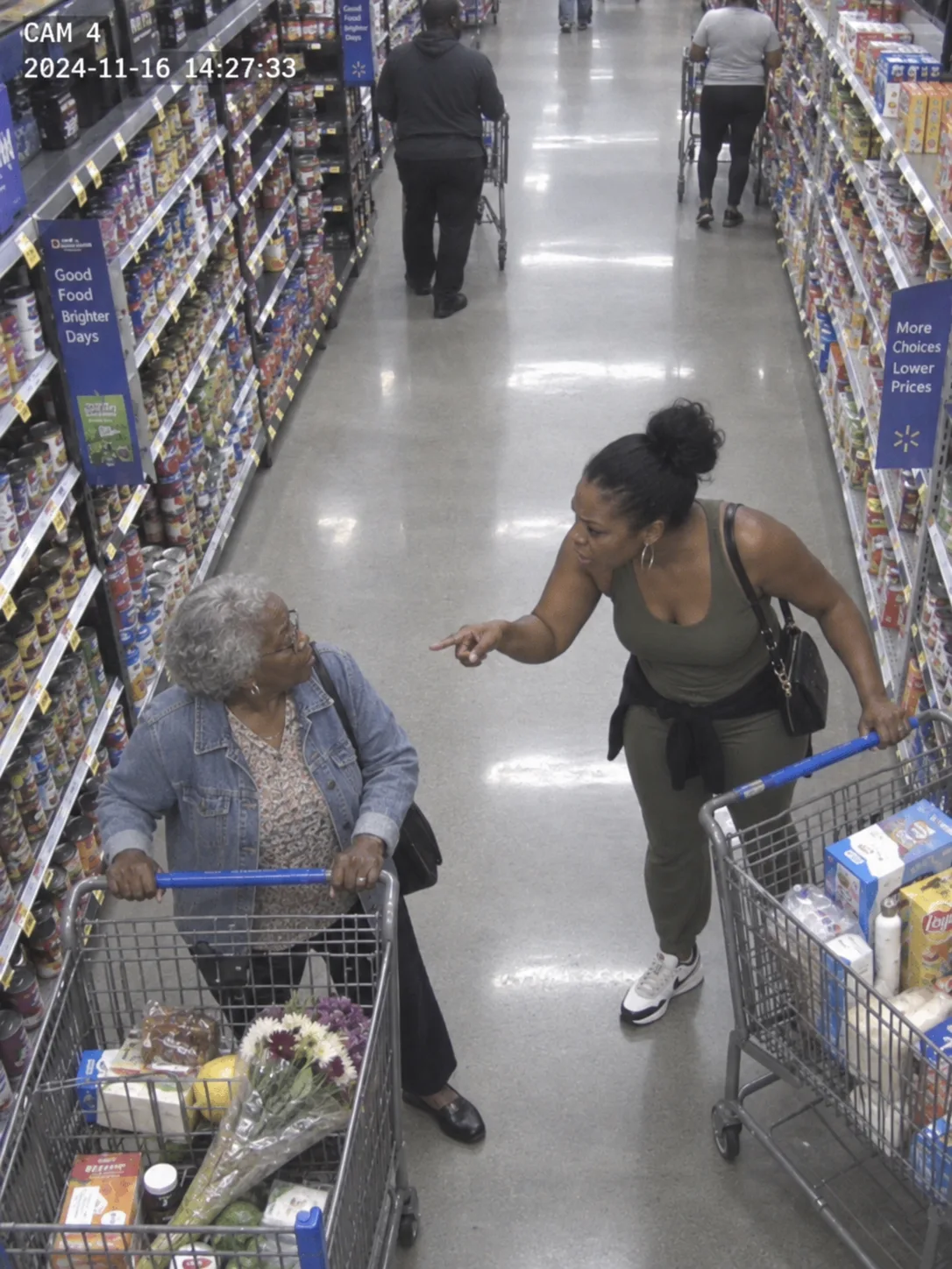 A woman hum:iliated my 83-year-old mother in a checkout queue — then the cashier looked at her face, locked the till, and said, "Nobody's going anywhere."