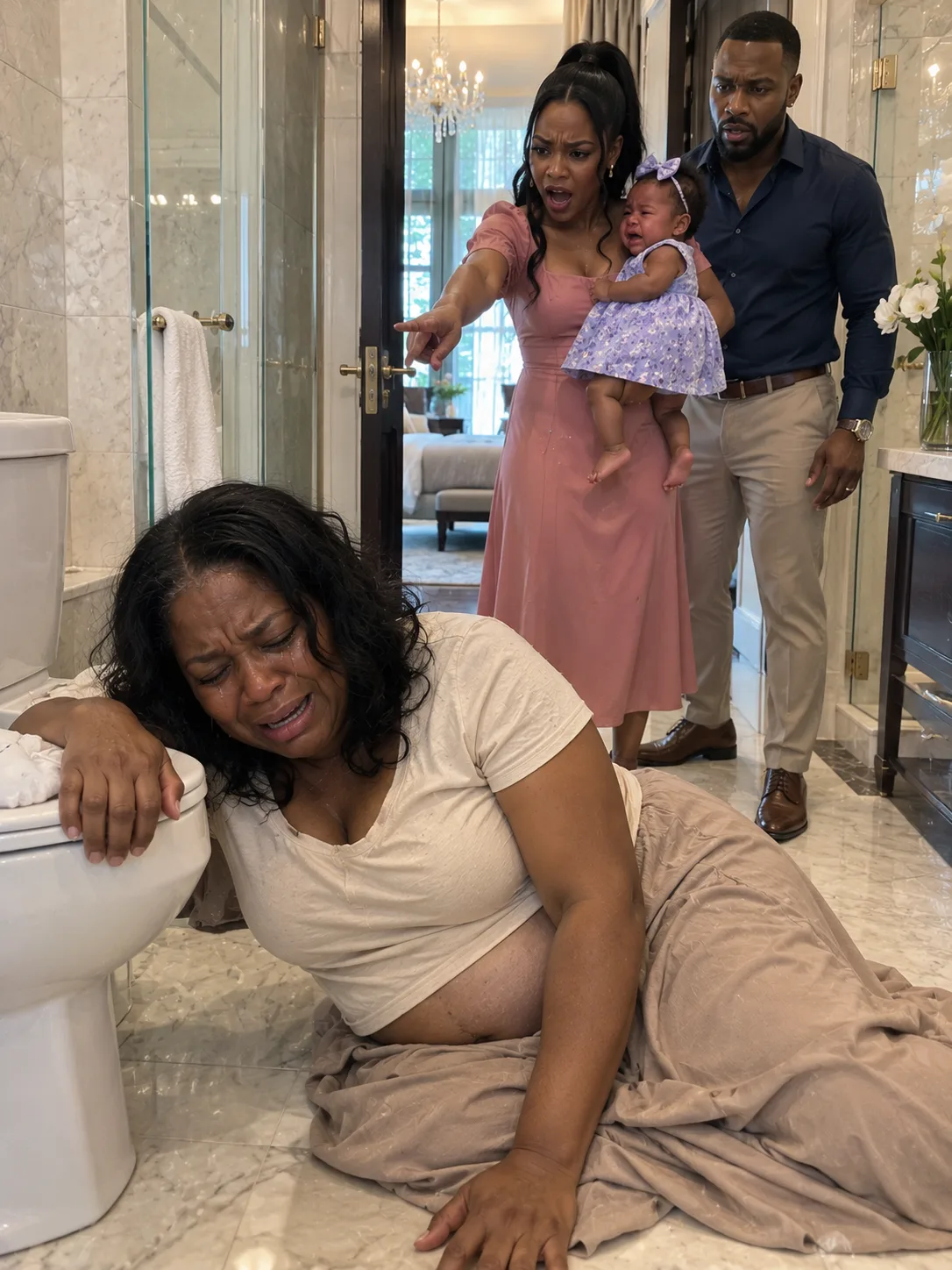 My mother came to help with my baby and six months later her stomach was growing — I accused her of hiding a pregnancy, and then I watched the camera footage.