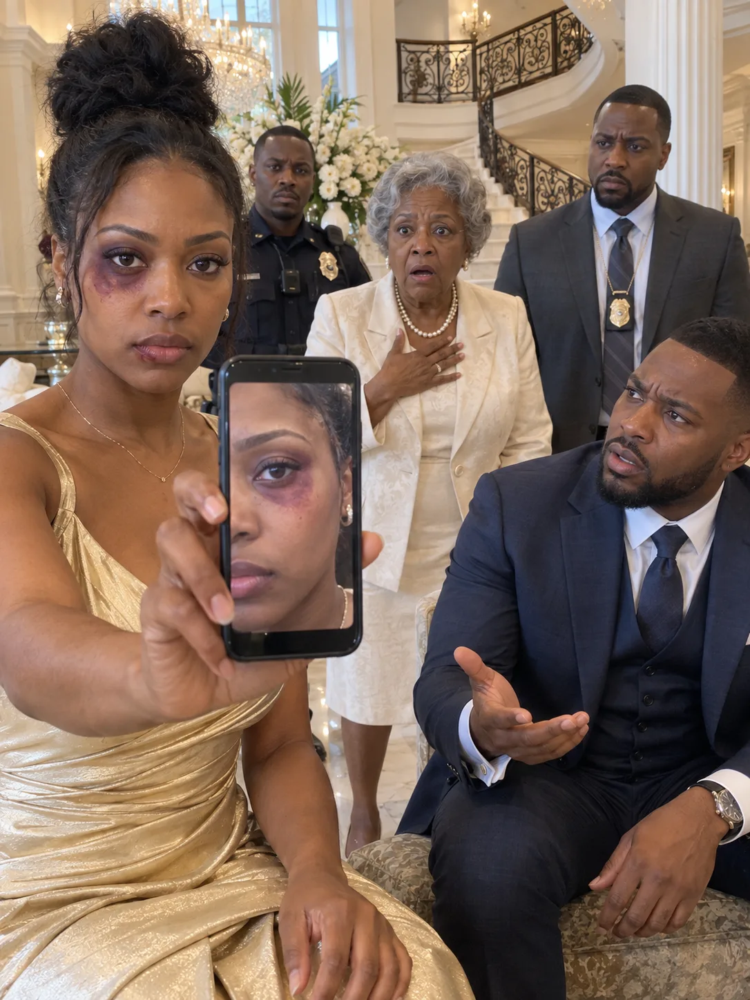 My husband be@t me for refusing to live with my mother-in-law. Then he calmly went to bed. The next morning, he handed me a luxury makeup kit and said, "My mother's coming for lunch. Cover that up and smile."