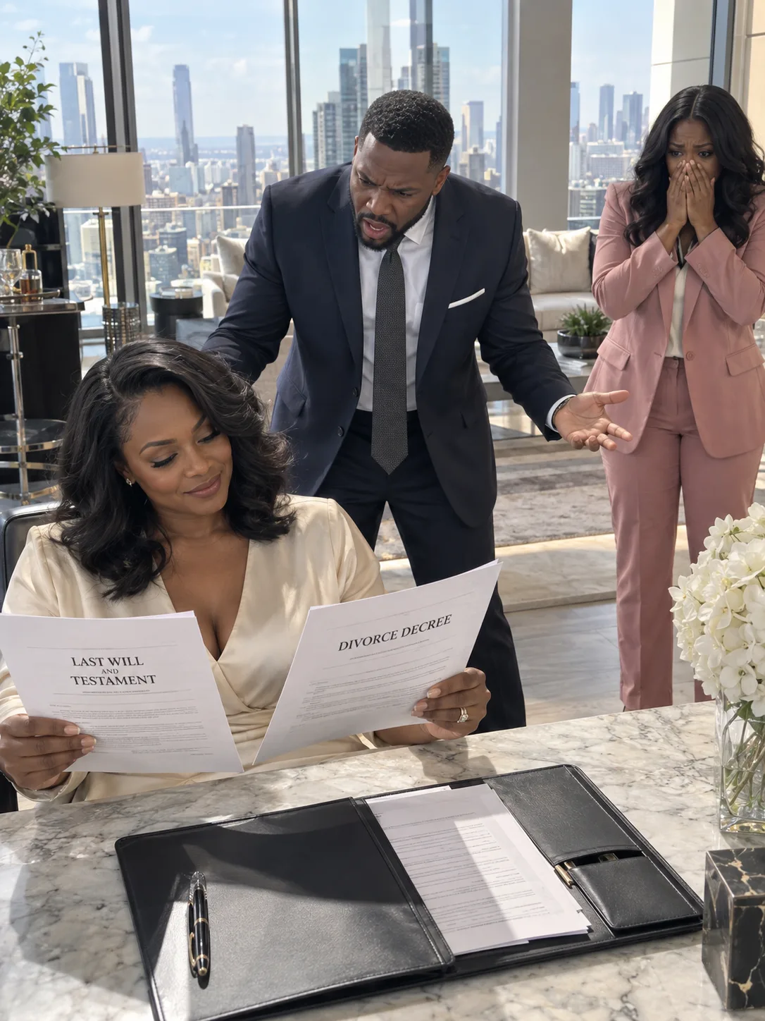 My husband left divorce papers on the kitchen table with a note that said I had two hours