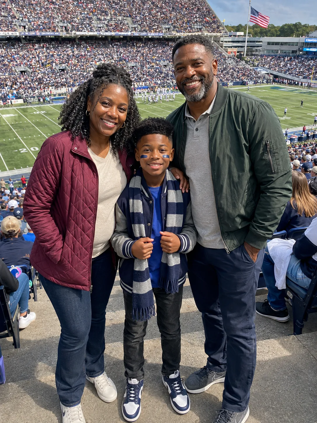I took my terminally i:ll 10-year-old son to a football game as his final wish