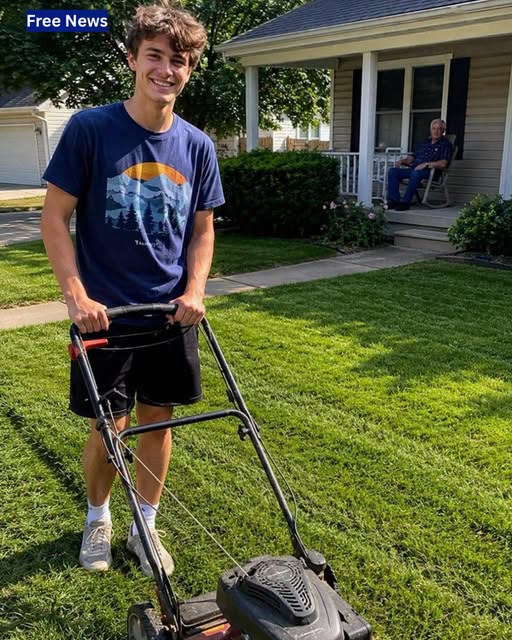 My teenage son mowed our lonely neighbor's lawn for free every Saturday for 4 years