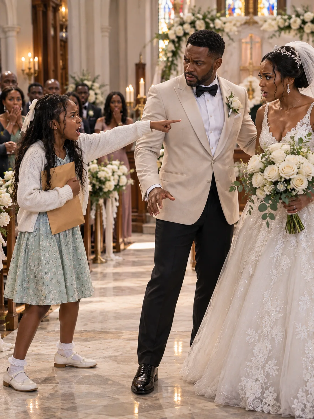 She had waited years to become his wife, but one furious little girl destroyed her perfect plan before the vows were finished.