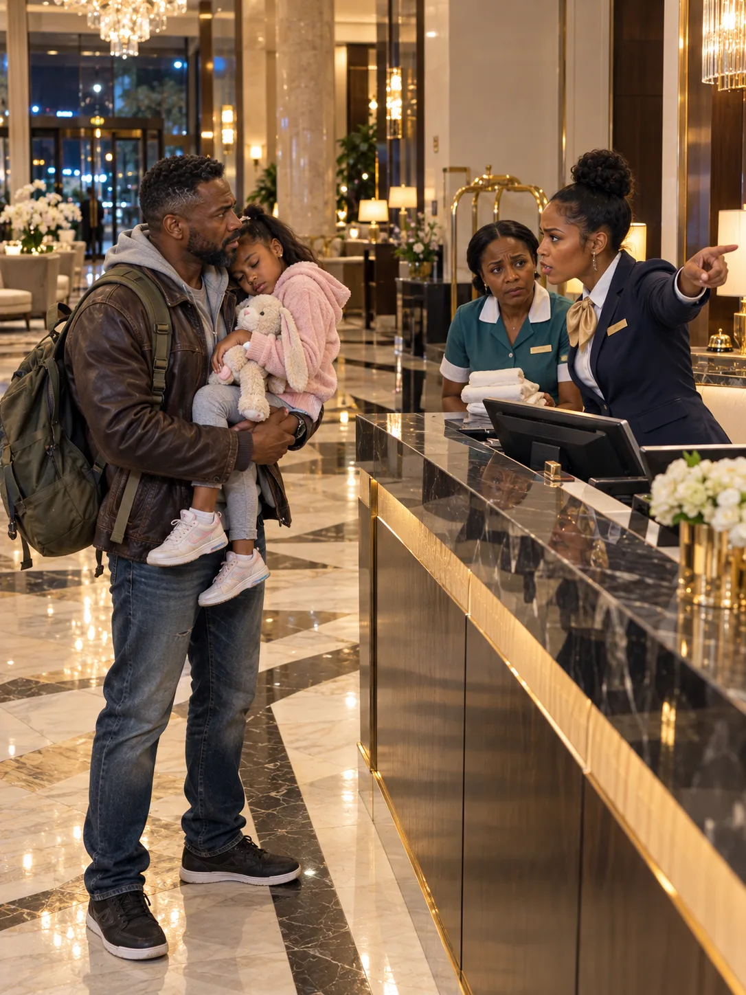 My employees tried to force me out of my own hotel.