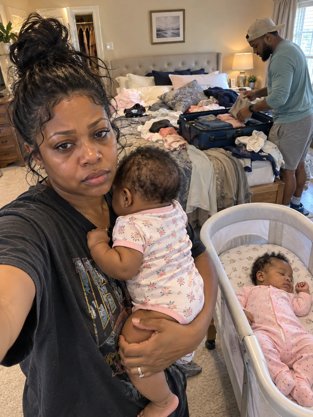 My husband said, "You wanted to be a mother, so act like one