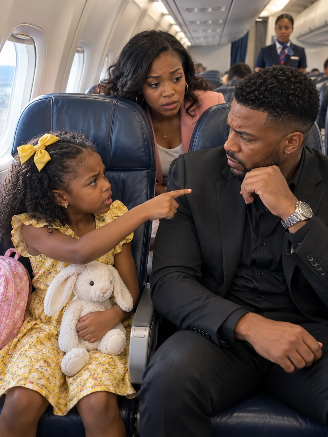A Chicago Millionaire Helped a Little Girl Put Away Her Backpack on a Flight to Boston