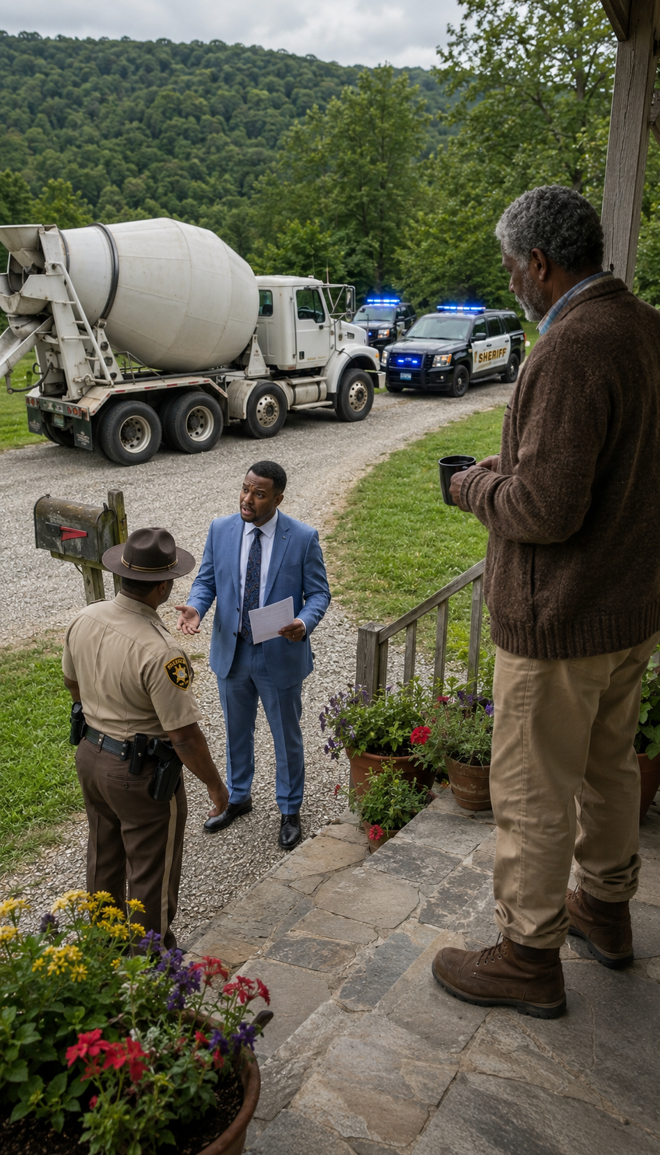 My Son Blocked the Only Road to My Farm and Said He Wouldn’t Move Until I Signed Over the Land—He Forgot What His Mother Had Hidden Upstairs-0198t