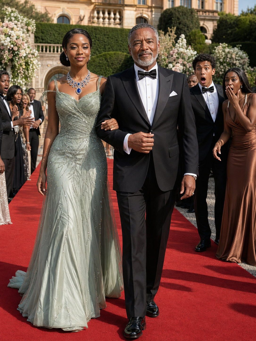 My Husband Told Me to Pretend I Was Staff at His Company Gala—Then His Billionaire Chairman Saw the Necklace Around My Neck-0198t