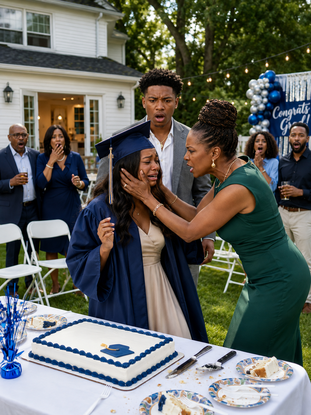 My Stepmother Attacked Me When I Announced My Engagement at Graduation—Three Days Later, I Woke Up and Found My Family Outside My Hospital Room With Police-0198t