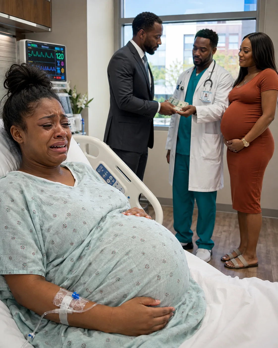 At Thirty-Seven Weeks Pregnant, I Heard My Husband Tell My Doctor, “By Tomorrow Night, She’ll Be Gone”—He Had No Idea My Watch Was Recording Everything-0198t