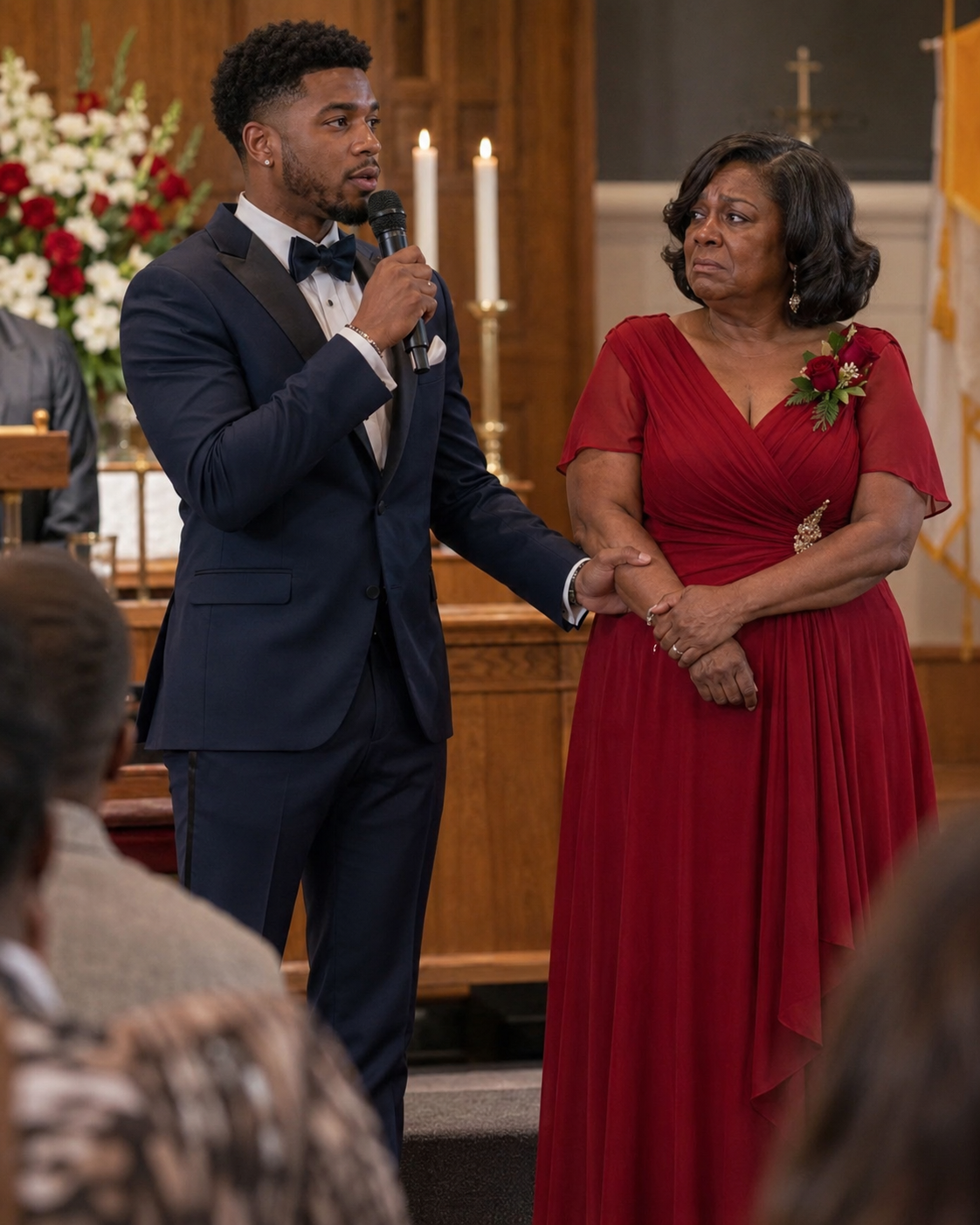 My Daughter Said, “Please Don’t Come to My Wedding. His Family Wouldn’t Understand You.”—Then the Groom Saw Me in the Last Row and Stopped the Ceremony-0198t
