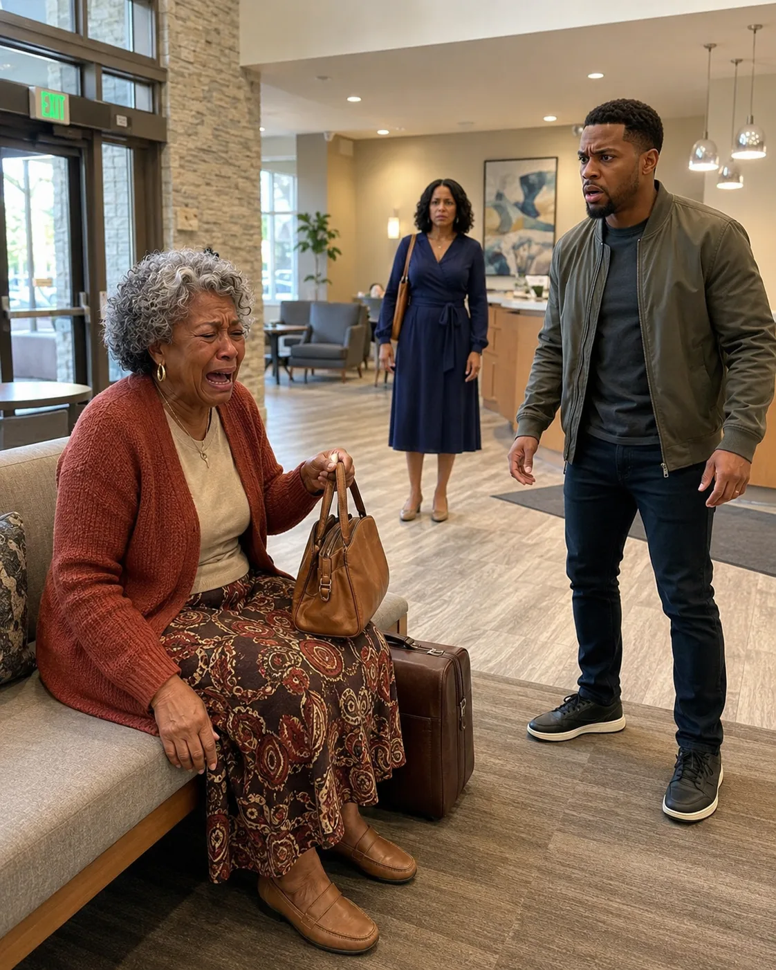 My Parents Said They Were Taking Grandma to Brunch—Four Hours Later, a Senior Residence Called Me and Asked Why Her Family Had Left Her There With Two Suitcases-0198t