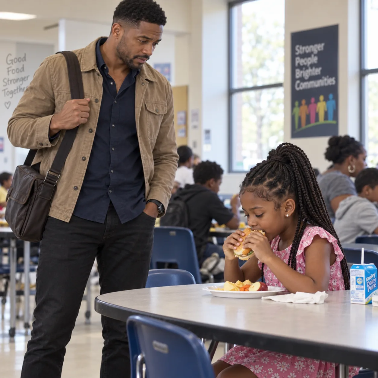 I flew home to tell my daughter off for wasting the money I'd been sending for five years. I found her at school eating half a bread roll — and then the counsellor told me she'd been registered as a low-income student since the year I left.