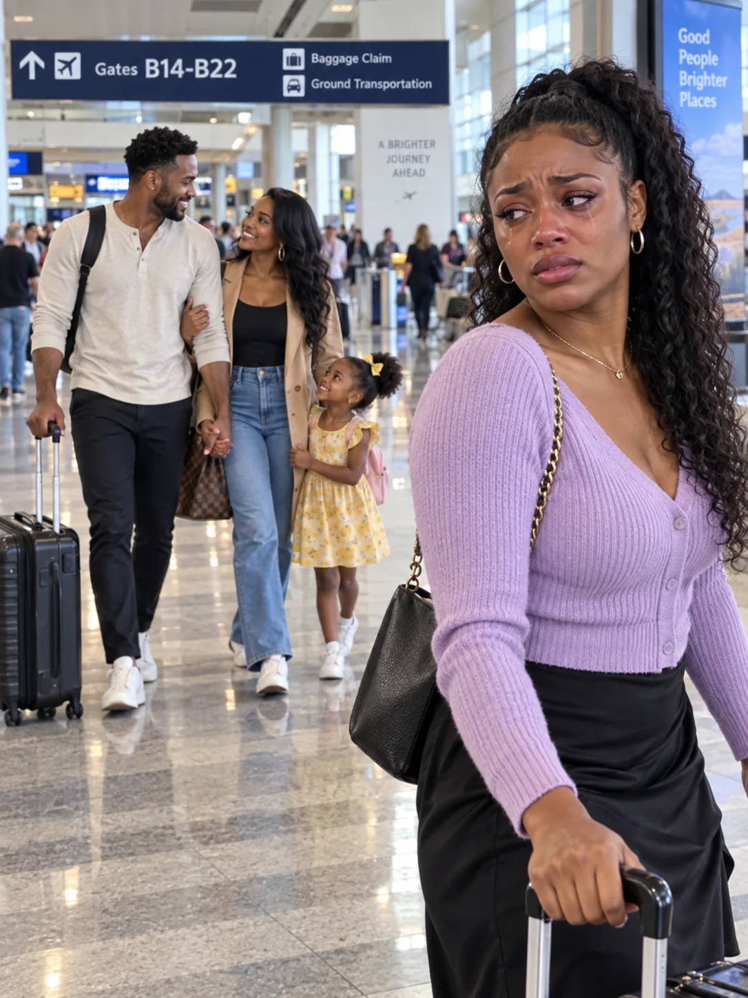 My husband came home after three years abroad with a younger woman and twin boys. He said: "Elowen, I want to separate." So I took off my wedding ring, put it in his hand, and walked away.