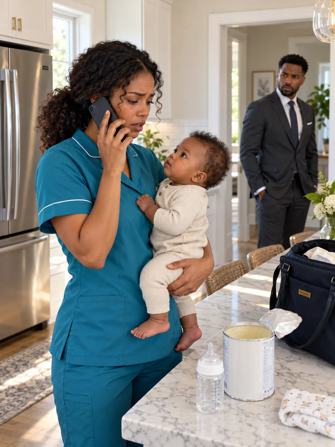 I overheard my housekeeper asking her mother to lend her twenty-eight dollars for baby formula. I followed her home that evening to leave an envelope — and my family's lawyer was already standing at her door.