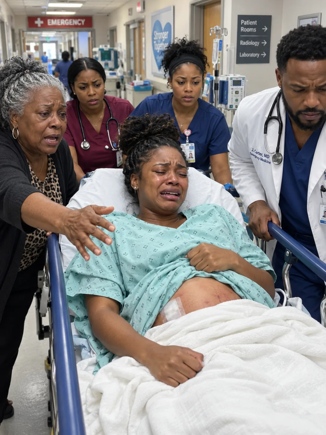 My daughter had been unwell for three days and her father kept saying she was putting it on. Then in the emergency department she said one sentence that stopped me dead: he knows why it hurts.