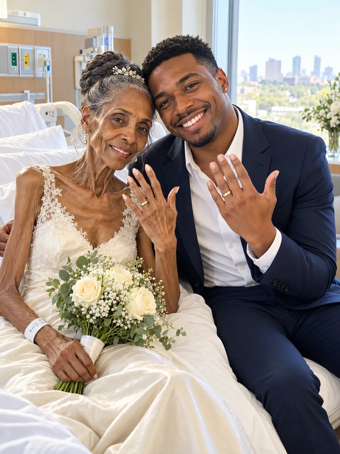 I married a seventy-year-old hospice patient so she could know what it felt like to be a bride. After the funeral her solicitor took me aside and said: she didn't choose you by accident.