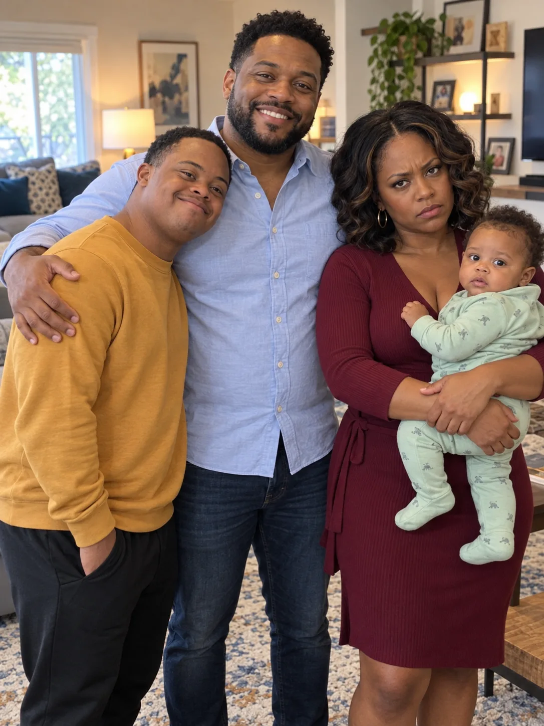 My wife said my brother with Down syndrome was "too unpredictable" to be near our baby — one night we heard a scream from the nursery and ran in.