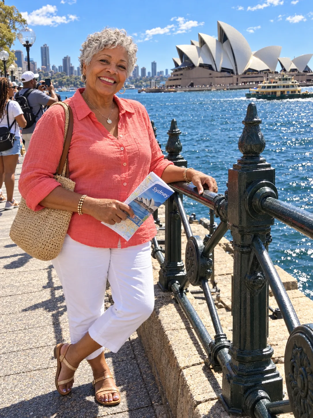 At 69, I sold my house and set off to travel around the world despite my children's objections. In Australia, a man invited me into his home for coffee, but the moment I stepped into his living room, I froze.