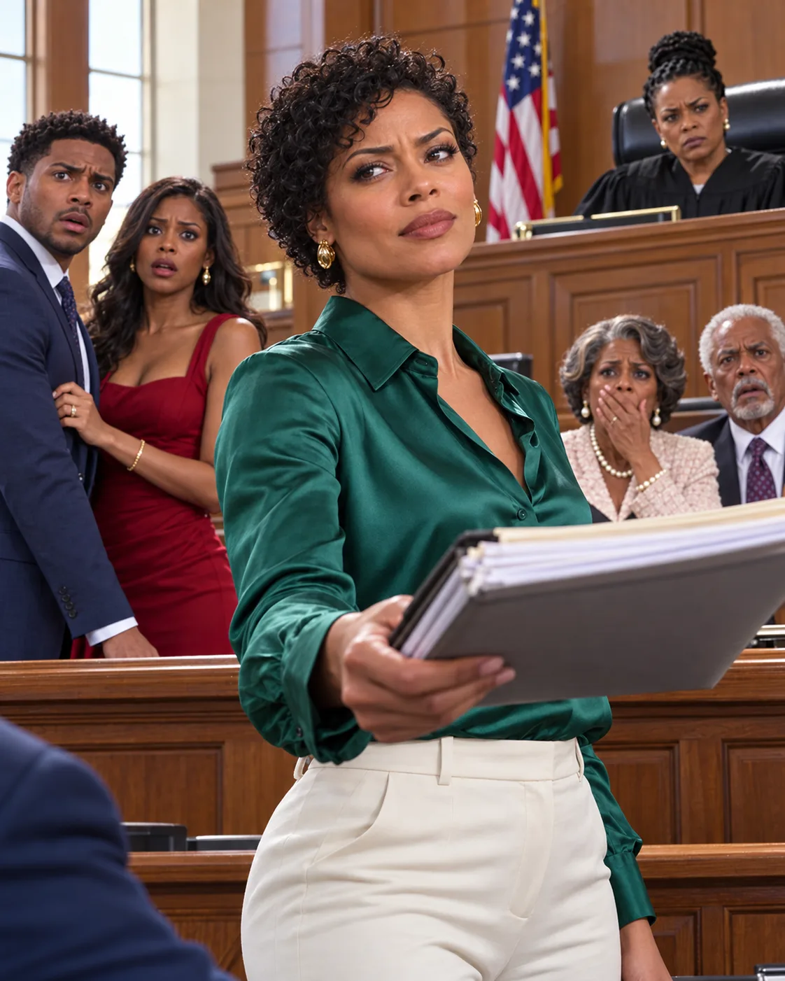 I walked into divorce court knowing my husband had been sleeping with my sister. He wanted the house, my company, even the kids. Mom whispered, "Don't destroy your sister's future. Just give him what he wants." I said: "Fine." They all smiled. The judge didn't.