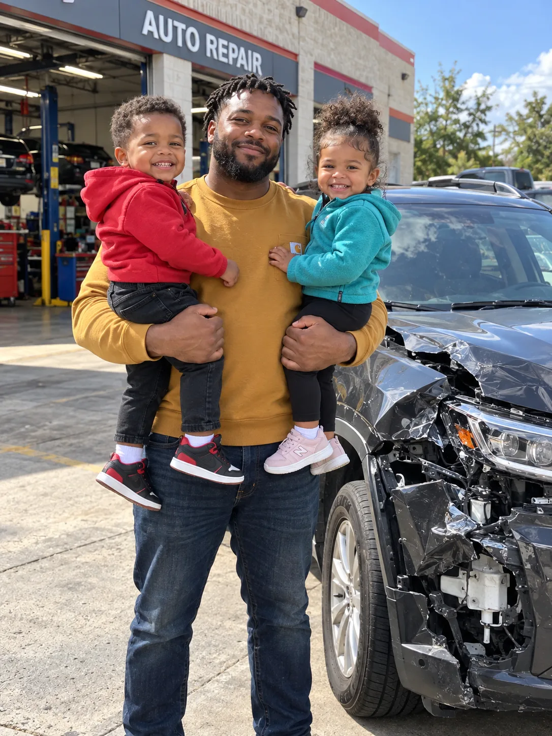 My ex-wife and her new husband refused to pay the bill after I spent nearly a week rebuilding their wrecked Mercedes. I didn't argue. I smiled and said okay — then handed them one form to sign.