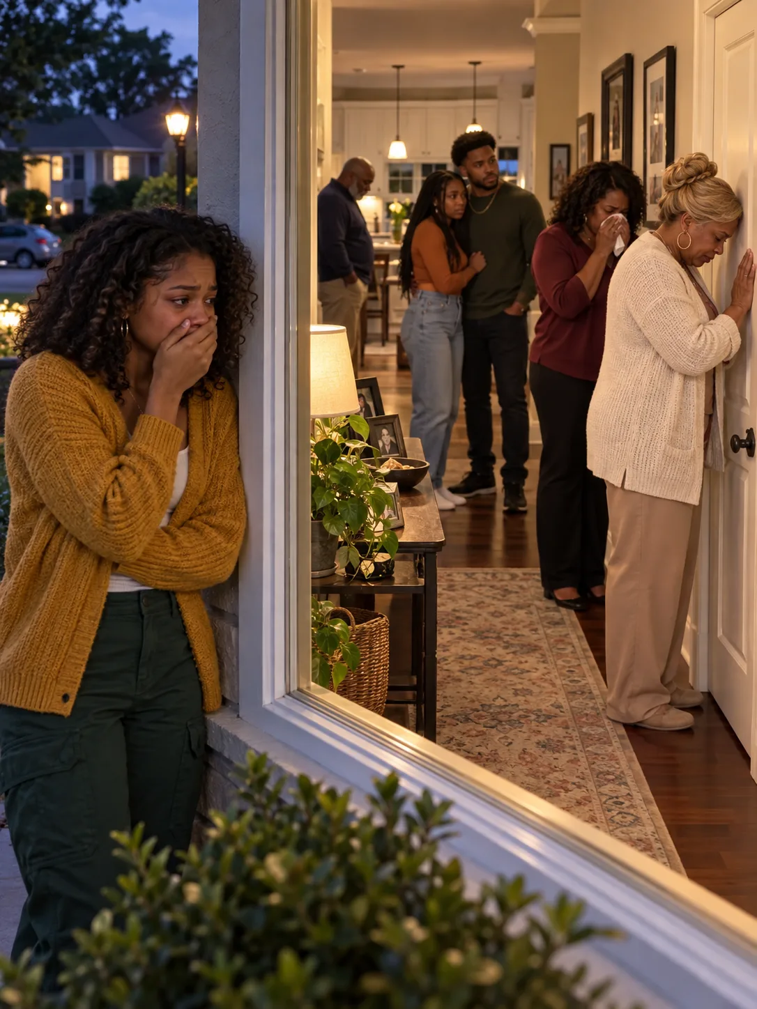 For eight years my parents made me leave the house every time my brother brought his fiancée over. One weekend I came back early — and found a stranger praying outside my bedroom door.
