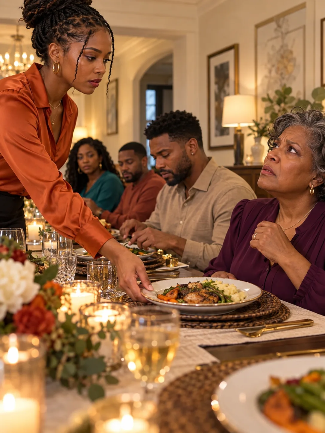 At seventy-three I watched my son's family eat steak while his wife put a cold leftover on my plate. That night I found an email about getting access to my investments. At dawn I went to the bank — and the banker turned her screen round.